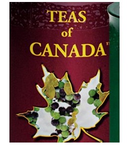 Canadian Ice Wine - Burgundy Tin
