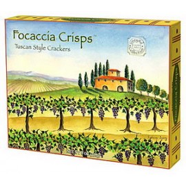Vineyard Collection Focaccia Crisps - Tuscan Style 170G