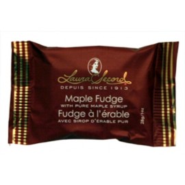 Laura Secord Pure Maple  Fudge Single Wrap 28g. 24/box