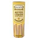 All Natural Meyer Lemon Cream Filled Wafer Rolls   85g