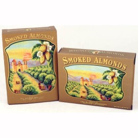 California Smoked Almonds Gold Box 2oz