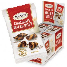 Dolcetto Chocolate Mini Wafer Bites 20g x 24bags per box 