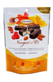 Nougat d'Or Chocolate Coated Assorted Nougat 70g 