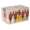 Canadian Breakfast Tea RCMP  Soft Wood Box 25tbg