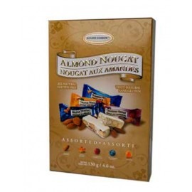 Assorted Honey Almond Nougat  130g