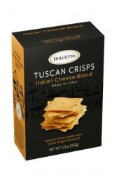 Dolcetto Tuscan Crisps Italian Cheese Blend  150g  Product of Italy
