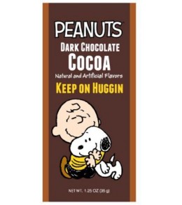 Peanuts Keep On Huggin Dark Cocoa  35g.