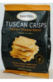 Tuscan Italian Cheese Blend  Crisps 30g. Pouch
