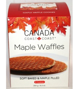 Soft Baked Maple Filled Waffle Cookies  264g.