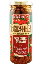 Bruschetia with Sun Dried Tomatoes,  Basil, and Olive Oil  251ml.