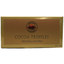 Chocolat Classique Cocoa Truffles  34g.