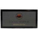 Chocolat Classique Cocoa Truffles  34g.  Black  Horizonal Box.