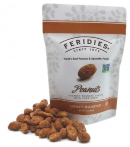 Feridies Honey Roasted Peanuts  85g re-seal Stand Up Bag