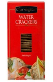 CLASSIC WATER CRACKERS RED BOX 95G.  24/CASE