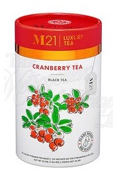 M21 Cranberry 24 Tea Bags per Paper Can