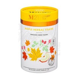 M21 Herbal  Maple  24 Tea Bags per Paper Can