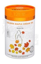 M21 Golden  Maple Cream  24 Tea Bags per Paper Can