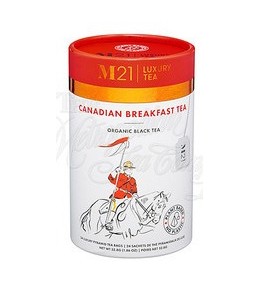 M21 Canadian Breakfast  24 Tea Bags per Paper Can