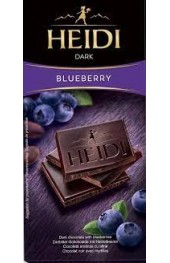 Heidi Dark Chocolate with Blueberries  Bar 80g