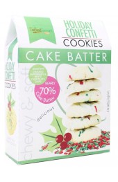 Holiday Confetti Cake Batter Cookies