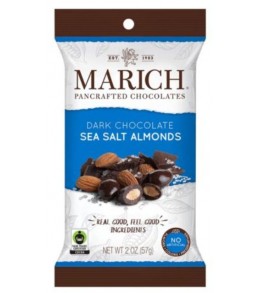 Dark Chocolate Sea Salt Almonds 60g