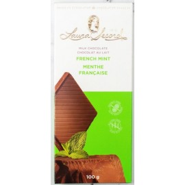 French Mint Chocolate  Bar  100g.