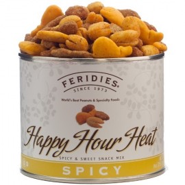 Feridies 9oz Can Happy Hour Heat Snack Mix 255g