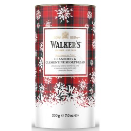 Walkers Cranberry & Clementine Shortbread  200g Tube