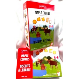 C2C Maple Cookies Collection 2 Sided Box 250g